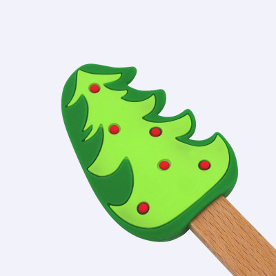 Espátula Borracha Árvore de Natal