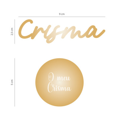 Aplique Crisma Aplique Crisma