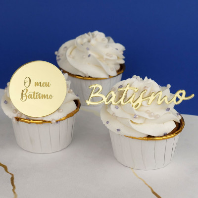 Aplique Ouro Batismo Aplique Ouro Batismo