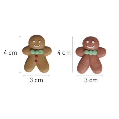 Boneco de Gengibre em Açúcar