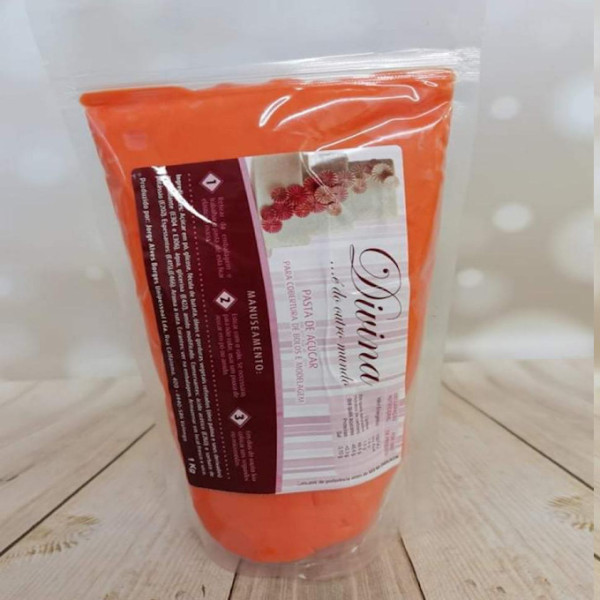 Pasta de Açúcar Laranja