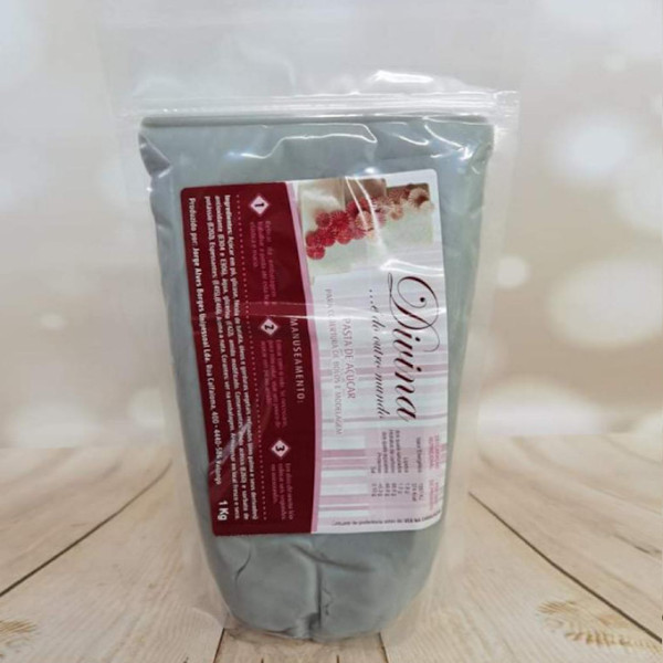 Pasta de Açúcar Cinza