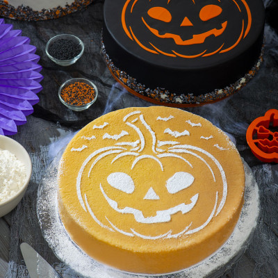 Stencil Abóbora Halloween