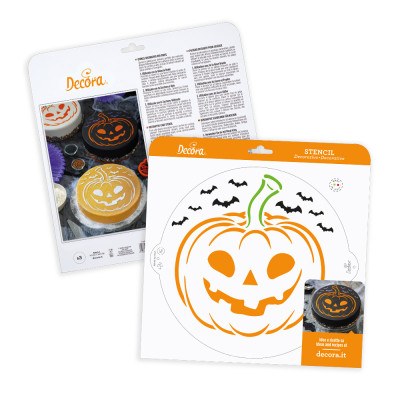 Stencil Abóbora Halloween