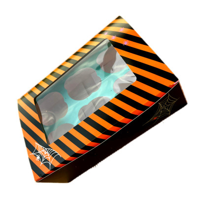 Caixa Halloween 6 Cupcakes