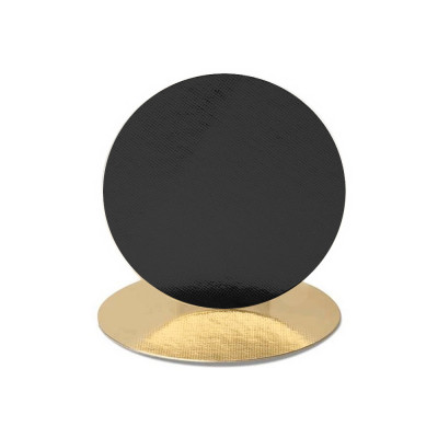 Disco Ouro/Preto 32cm Disco Ouro/Preto 32cm